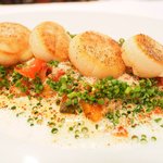 ラミティエ - ランチセット 2592円 のホタテのポワレ