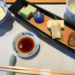 京懐石とゆば料理 松山閣 - 生麩 湯葉