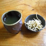 手打ち蕎麦平右エ門 - お茶と揚げ蕎麦