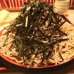 味奈登庵 - #食べログ的に撮るとこうなる。  
      そばはもちろん、海苔もプリタツでウレシイ♡