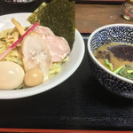 つけ蕎麦えん藤 - 特製 あご出汁鶏白湯