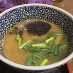 つけ蕎麦えん藤 - 特製 あご出汁鶏白湯