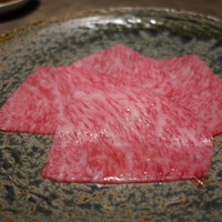 USHIGORO S. NISHIAZABU - 田村牧場リブ芯の焼きしゃぶ