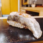 鮨 はしもと - 2017.8.  青箭魚