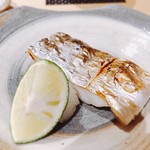 鮨 はしもと - 2017.8.  太刀魚の焼き物
