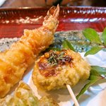 ダッタン蕎麦 寿庵 - 天麩羅韃靼蕎麦搔き