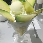 ICHIMAN - 食べたらメロンの皮を捨てるお皿付き