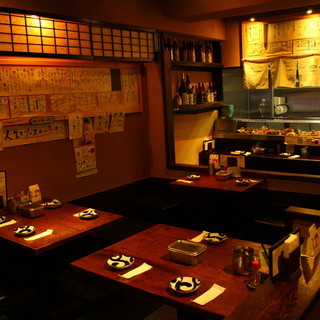 ◇全30席◇フラットな店内はレイアウトも自由自在