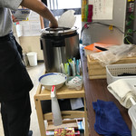 つけめん　さなだ - スープ割りのサービス