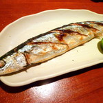 焼酎と手しごと料理の店　まさや - ◆新サンマ塩焼き