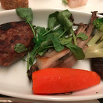 ルセット - ハンバーグと温野菜