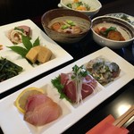 蔵 オビハチ - 料理写真:山形おもてなし膳(1ドリンク付)  3,500円(要予約)  新たに始めた旬の食材を用いたお膳です。
