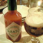 チキンすーぷ・ライスいり - タバスコでか！