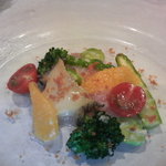 ジラソーレ - 真鯛と鮑のカルパッチョ
