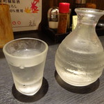 Una tetsu - 本日の地酒６５０円