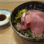 吉浜食堂 - 「ミニブリ刺丼」（2017年9月12日）