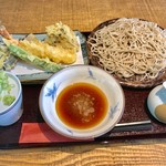 蕎麦処鏑屋響 - 天付きせいろ【料理】 