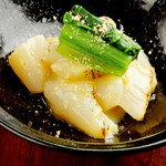 Kosugi Batake - 帆立と青菜の胡麻和え