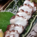 和旬菜と地酒　よし都みやこの　離れ - たこ刺身