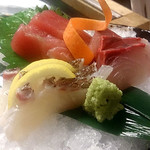 和旬菜と地酒　よし都みやこの　離れ - 本日の三種盛