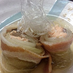 和旬菜と地酒　よし都みやこの　離れ - 秋鮭白菜ロール和風仕立て