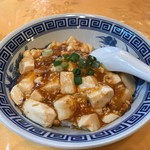 味宝楼 - セットの麻婆豆腐丼