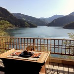 到着ロビーからの眺め