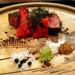 滋味 康月 - ミスジステーキ（≧∇≦）