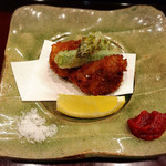 滋味 康月 - 鹿肉のフライ