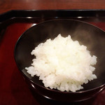 滋味 康月 - 鰻茶漬けのご飯！