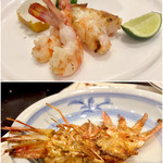 ステーキハウスハマ - 車海老です