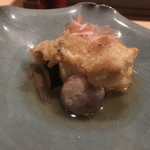 鱧とマイタケの天ぷら