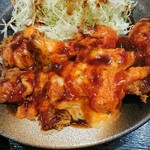 松のや - チーズトマトささみかつ定食 630円