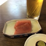 来々軒 - 酒頼むと刺身
