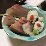 どんまい - ￥2000コース（1人1皿）夏だったので鱧