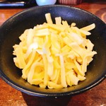 お食事処 おが家 - トッピング『チーズ』150円