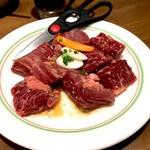 焼肉 鶯谷園 - 厚切りハラミ