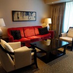 Sheraton Macao Hotel, Cotai Central - リビング…センス悪っ