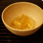 新ばし 笹田 - 雲丹の出汁ジュレ