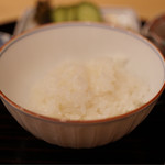 新ばし 笹田 - 白飯