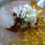布部札幌軒 - コーンラーメンみそ味　750円
