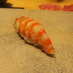 鮨 さいとう - 車海老握り