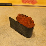 鮨 さいとう - 新いくら軍艦握り