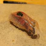 鮨 さいとう - 鯵握り