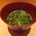 鮨 さいとう - 味噌汁