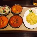 スパイスダイナー - Bセット ３色カリーランチ（1,000円）
