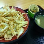 新湊きっときと市場 - 白エビ唐揚げ丼