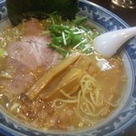 いわみや - 「塩ラーメン(500円)」[平成29年９月13日(水)]