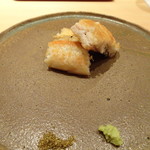 鮨 さかい - ◆博多湾、天然鰻（１ｋｇ）・・皮目の臭みがなく秀逸な品だそう。