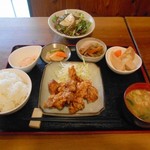 鳥よし - 鶏唐揚げ定食